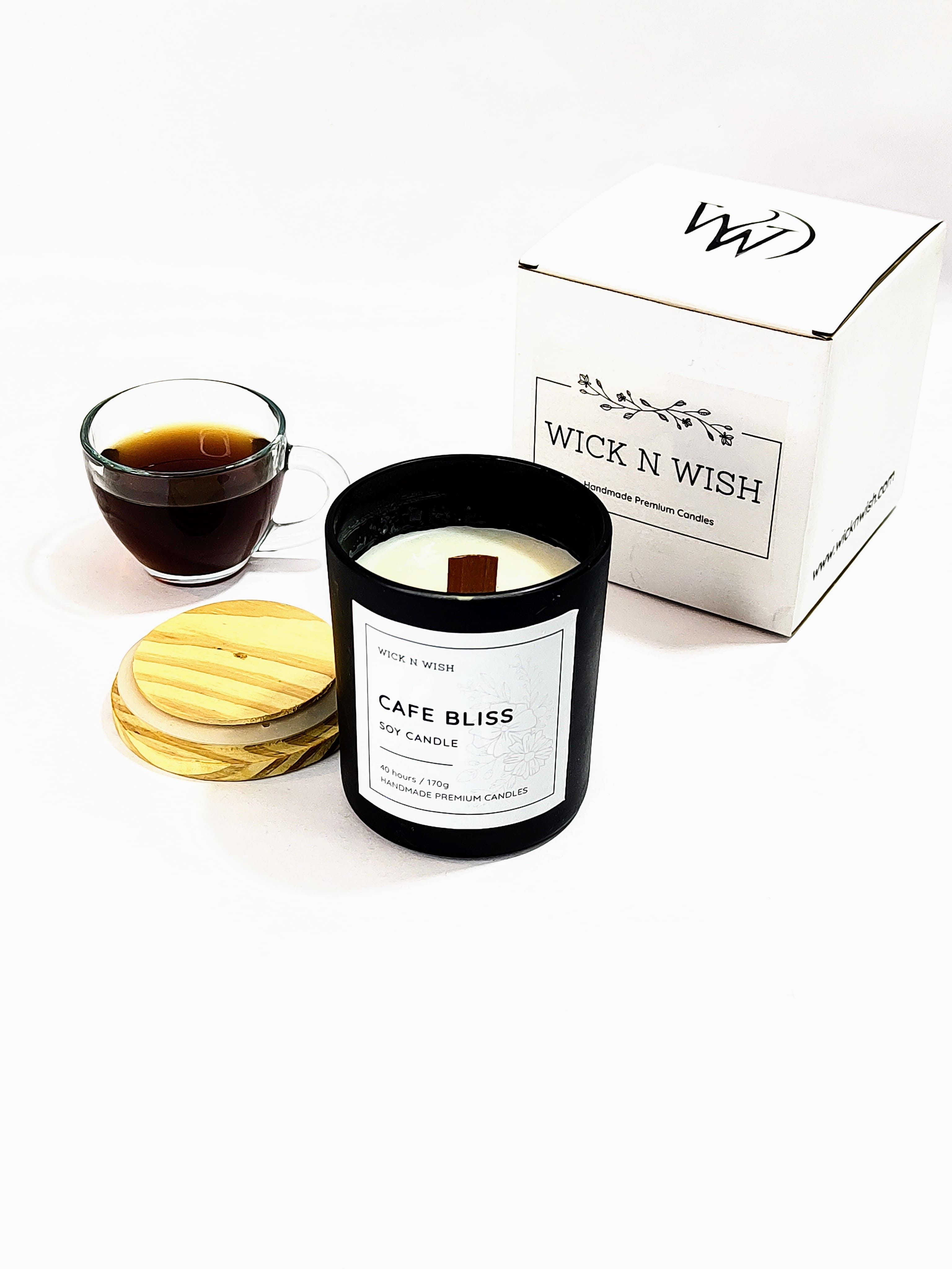 Wooden Wick Jars