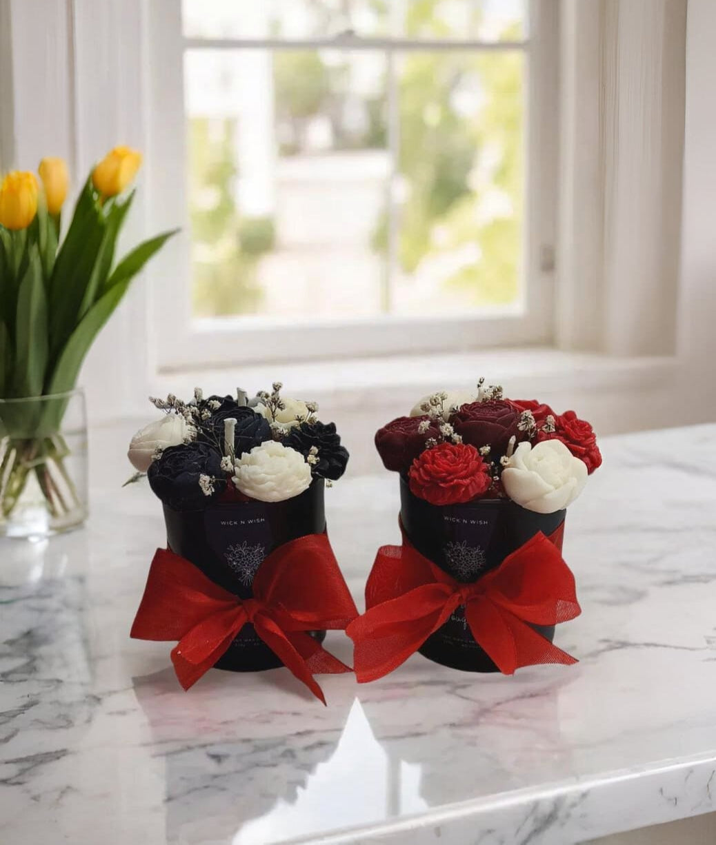 Luxury Spring Bouquet Candle – Floral Candle