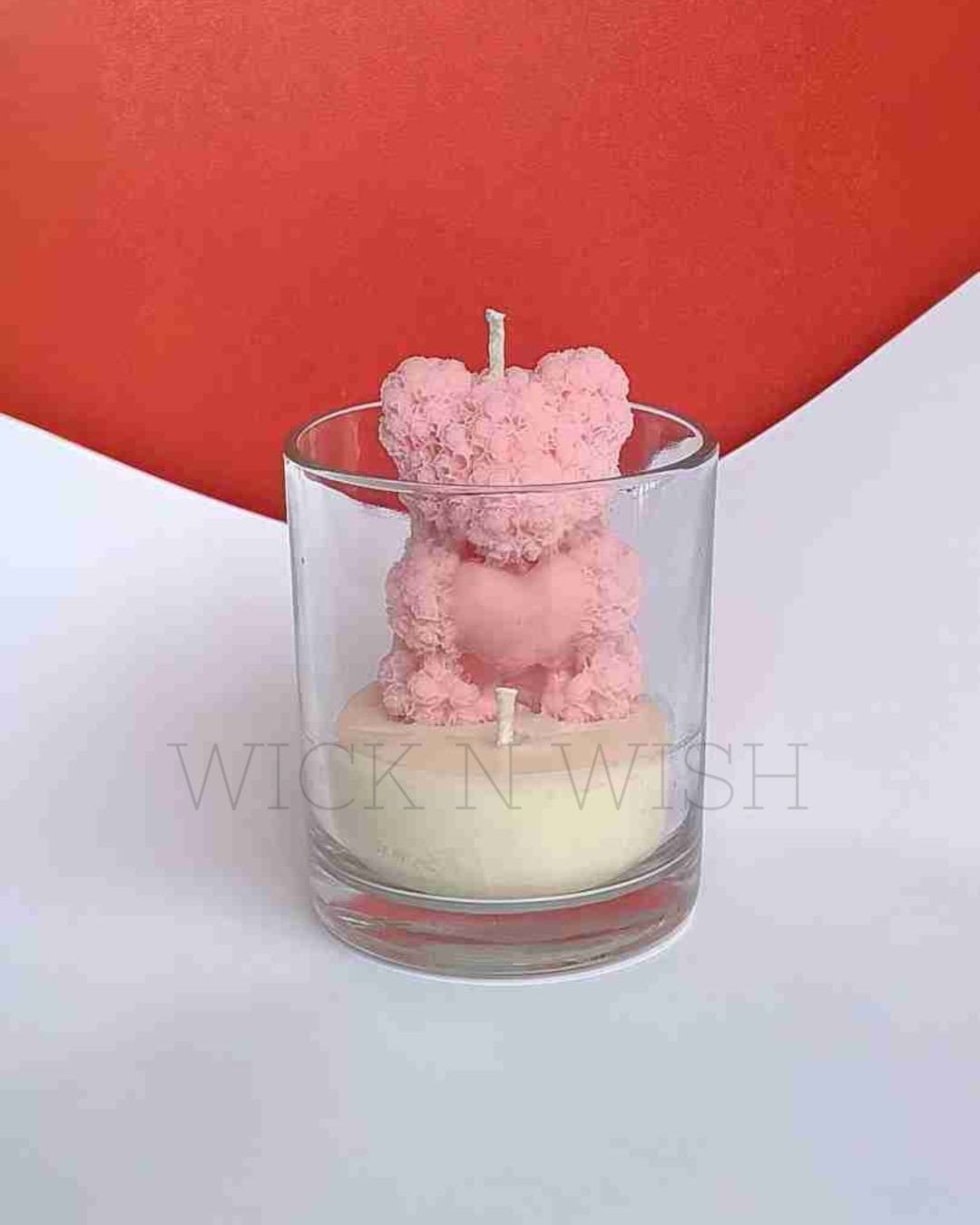 Snuggle Bear Candles – Romantic Teddy Wax